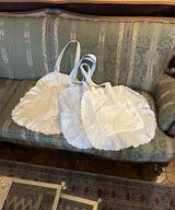 【Lam Balm】ヴィクトリアエンブロイダリーピロートートバッグ