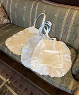 【Lam Balm】ヴィクトリアエンブロイダリーピロートートバッグ