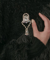 【予約】big stone bijou brooch