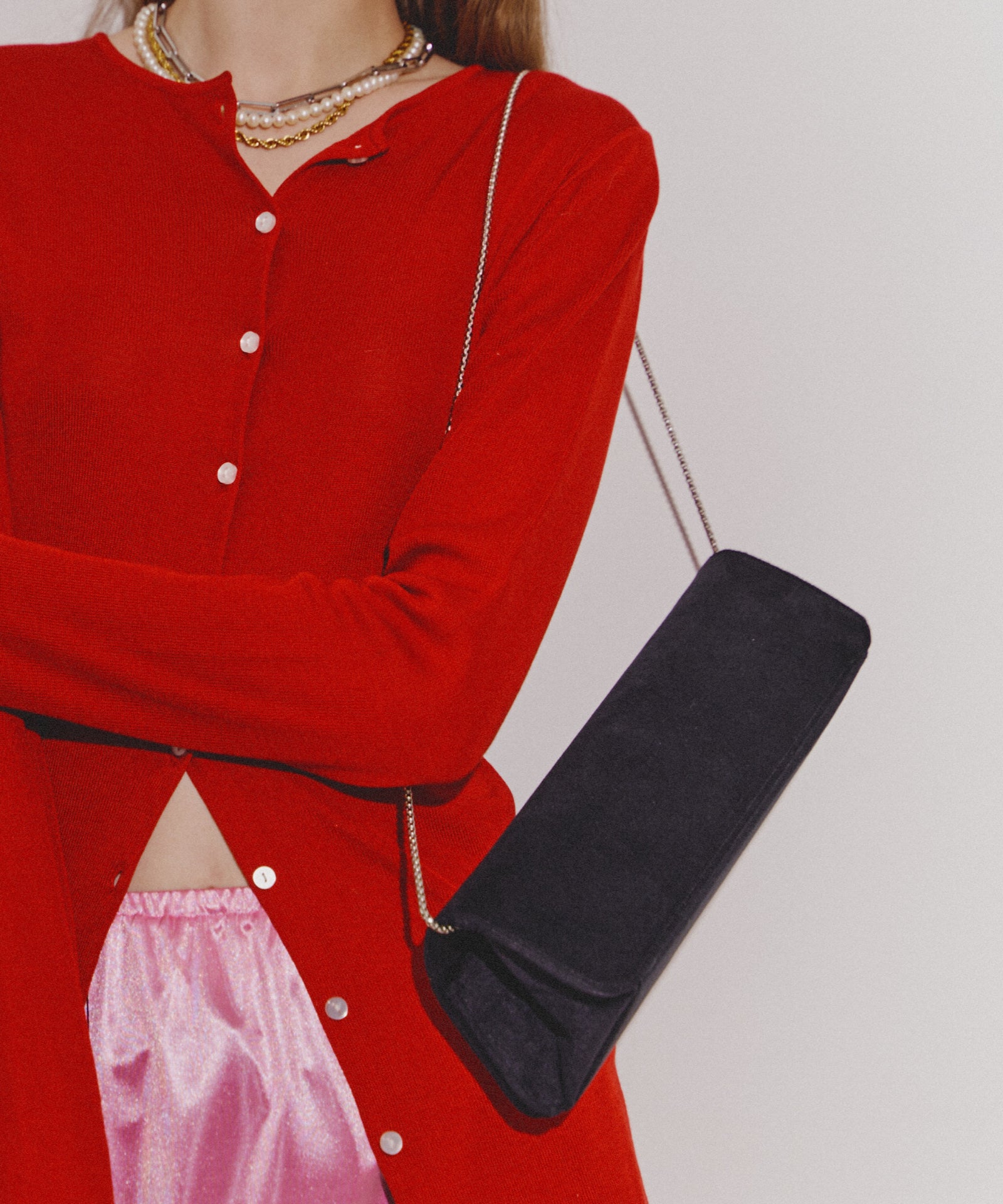 yae】Everyday slim fit cardigan / エブリディスリムフィット