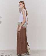 【yae】Relax satin skirt