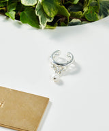 【loni】Ivy pearl chain ring