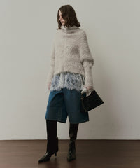 【予約】2WAY総レースVネックオーバーTOPS