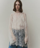 【予約】2WAY総レースVネックオーバーTOPS