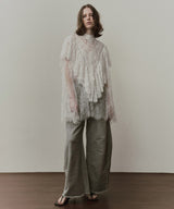 ボリュームカーブスウェットパンツ