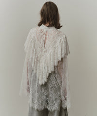 【予約開始待ち】2WAY vintage調モチーフレースつけ衿