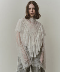 【予約開始待ち】2WAY vintage調モチーフレースつけ衿