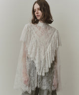 【予約開始待ち】2WAY vintage調モチーフレースつけ衿