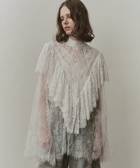 【予約開始待ち】2WAY vintage調モチーフレースつけ衿