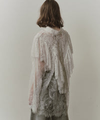 【予約】2WAY総レースVネックオーバーTOPS