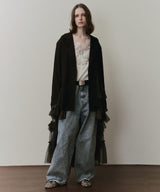 【予約開始待ち】アシンメトリーチュールドッキングテーラードJK