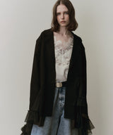 【予約開始待ち】アシンメトリーチュールドッキングテーラードJK