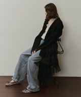 【予約開始待ち】アシンメトリーチュールドッキングテーラードJK