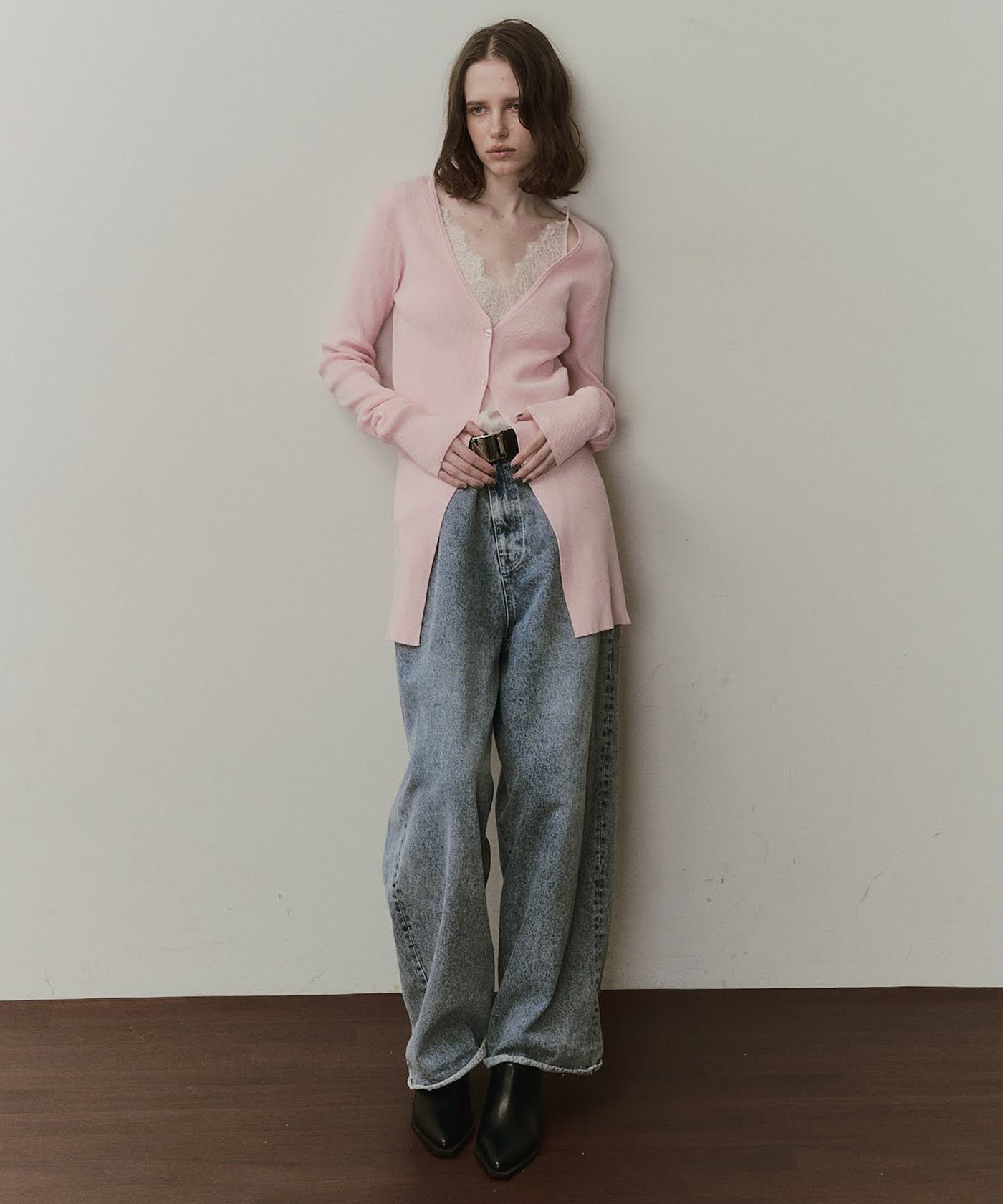 プラージュ　スリットカーディガン&amp;スカート バックスリットリブカーディガン – LA BELLE ETUDE online store
