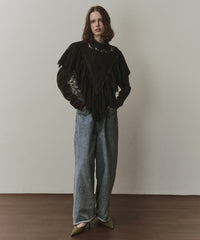 【予約開始待ち】2WAY vintage調モチーフレースつけ衿