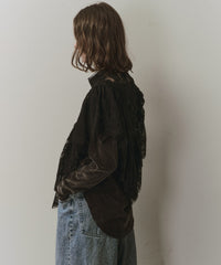 【予約開始待ち】2WAY vintage調モチーフレースつけ衿