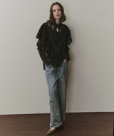 【予約開始待ち】2WAY vintage調モチーフレースつけ衿