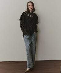 【予約開始待ち】2WAY vintage調モチーフレースつけ衿