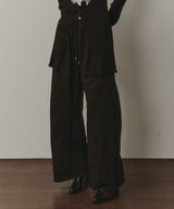 ボリュームカーブスウェットパンツ