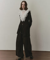 ボリュームカーブスウェットパンツ