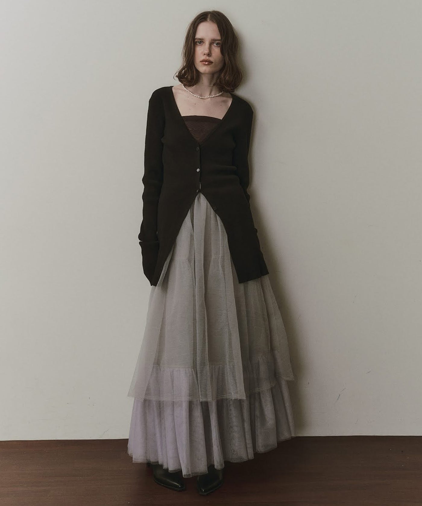 バックスリットリブカーディガン – LA BELLE ETUDE online store