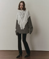 【予約開始待ち】2WAY vintage調モチーフレースつけ衿