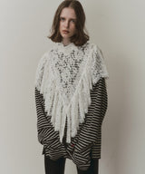 【予約開始待ち】2WAY vintage調モチーフレースつけ衿