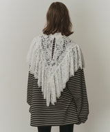 【予約開始待ち】2WAY vintage調モチーフレースつけ衿