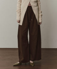 ボリュームカーブスウェットパンツ