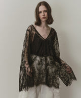 【予約】2WAY総レースVネックオーバーTOPS