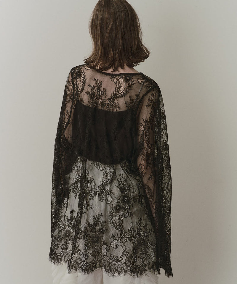 2WAY総レースVネックオーバーTOPS – LA BELLE ETUDE online store