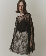 【予約】2WAY総レースVネックオーバーTOPS