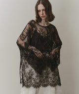 【予約】2WAY総レースVネックオーバーTOPS