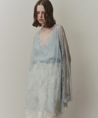 【予約】2WAY総レースVネックオーバーTOPS