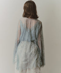 【予約】2WAY総レースVネックオーバーTOPS