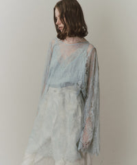 【予約】2WAY総レースVネックオーバーTOPS