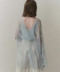 【予約】2WAY総レースVネックオーバーTOPS