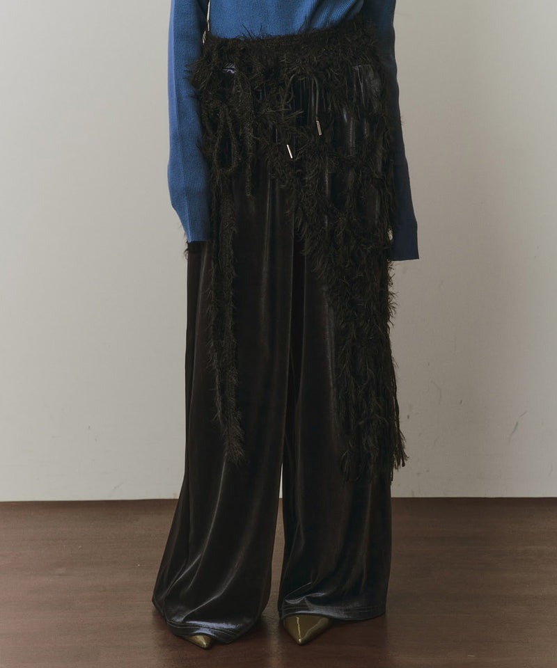 ベロアワイドパンツ – LA BELLE ETUDE online store