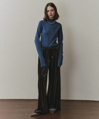 【再入荷予約】ベロアワイドパンツ