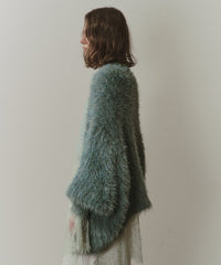 フェザーヤーンリラックス2wayカーディガン