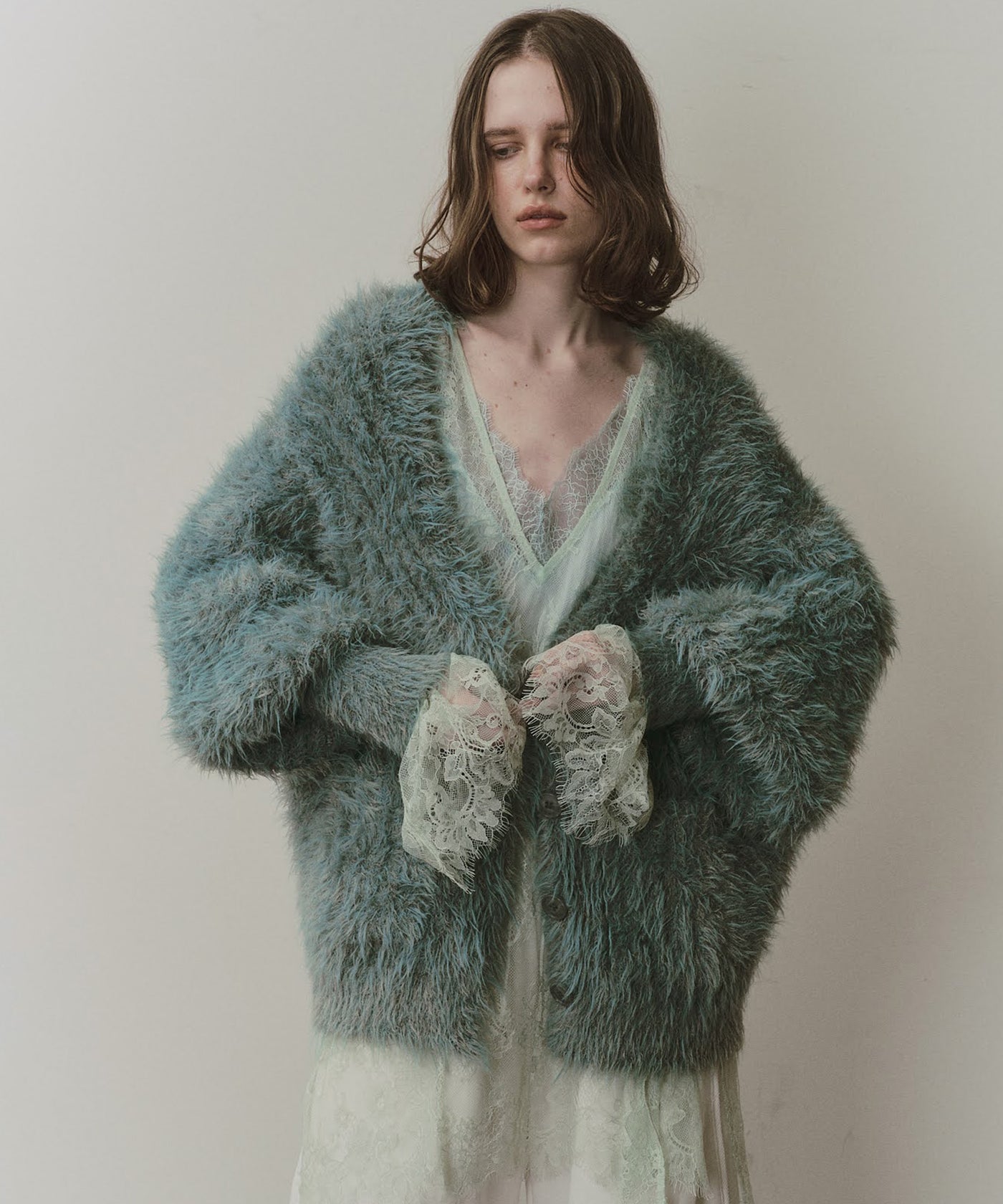 フェザーヤーンリラックス2wayカーディガン LA BELLE ETUDE フェザーヤーンリラックス2wayカーディガン – LA BELLE ETUDE online store