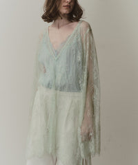 【予約】2WAY総レースVネックオーバーTOPS