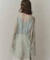 【予約】2WAY総レースVネックオーバーTOPS