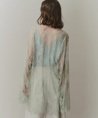 【予約】2WAY総レースVネックオーバーTOPS