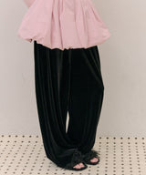 【予約開始待ち】ツータックリラックスベロアパンツ