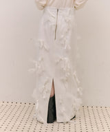 【J1U by LA BELLE ETUDE】many ribbon denim skirt