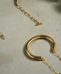 【loni】stem chain bangle