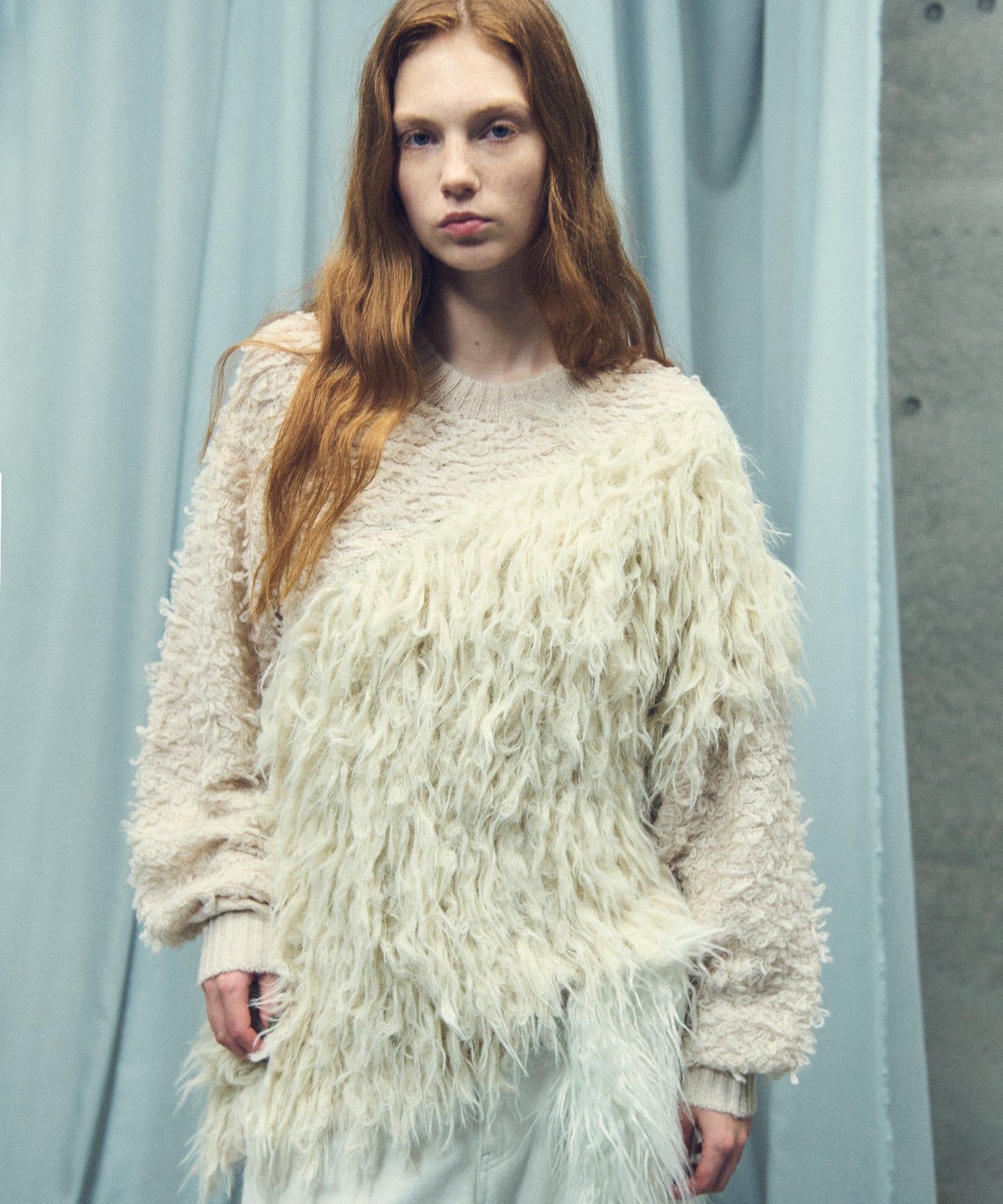 タグ付新品 JU by LA BELLE ETUDE ループモヘアフェザーニット タグ付新品 JU by LA BELLE ETUDE ループモヘアフェザーニット J1U by