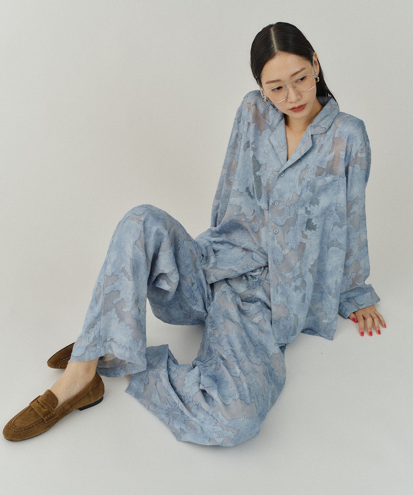 yae】Relax jacquard pants / リラックスジャガードパンツ – LA BELLE