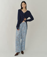 【yae】Relax jacquard pants / リラックスジャガードパンツ
